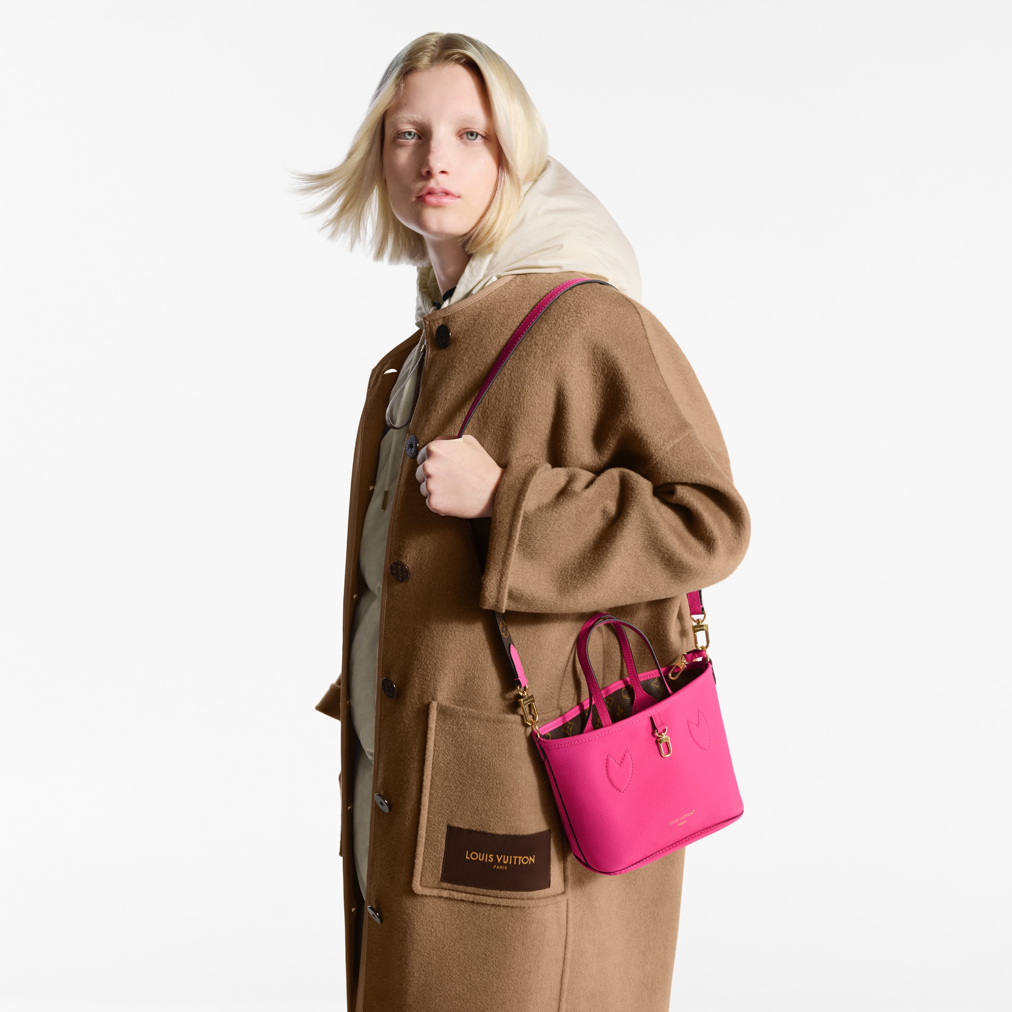 【日常をアートに】LV Neverfull Bandouliere Inside Out BB Neverfull Bandoulière Inside Out BB H33 - Women Bags | LOUIS